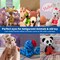 Safety Eyes for Amigurumi Crochet 12mm 15/32" 100Pcs - RuWfpz Doll Stuffed Animal Eyes with Washers, Plastic Eyes for Crochet Animals, Black Crochet Eyes for Crafts Bear Plush Button